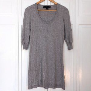 French Connection Grey Lightweight Sweater Dress, Size 8